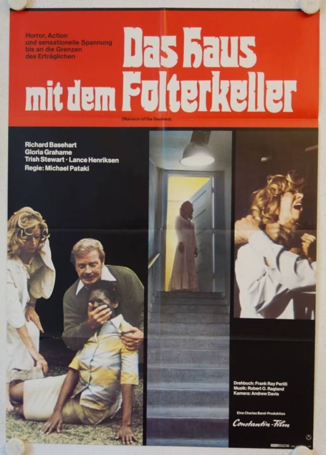 Mansion of the Doomed original release german movie poster